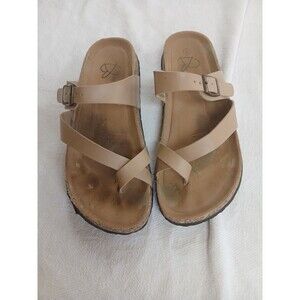 Bobbie Brooks Around The Toe Buckle Sandals Size 8 Strappy SpringSummer Fall
